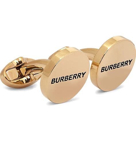 burberry gold cufflinks|burberry silver cufflinks.